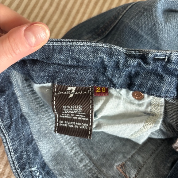 7 For All Mankind “A Pocket” Low-Rise Bootcut jeans - Picture 4 of 4